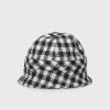 Doppen Borsalino | Cloche In Geruite Boucl