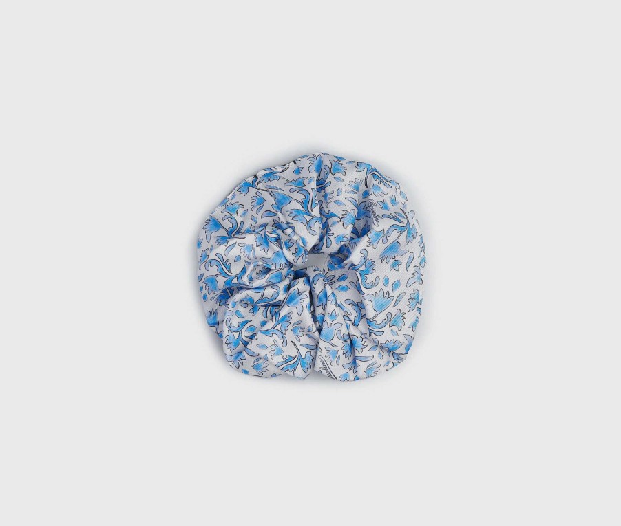 Accessoires Borsalino | Bedrukte Zijden Scrunchie